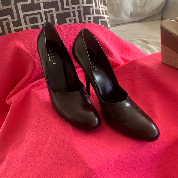 Brown Gucci Heels - Picture 2 of 3